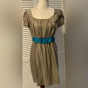 Happie Loves It London Metallic Bow Dress – Size M/L (Designed by Sean & Happie)